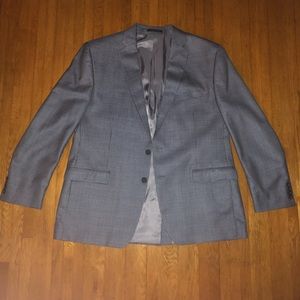 Ralph Lauren Men’s Classic-Fit Gray/Blue Blazer
